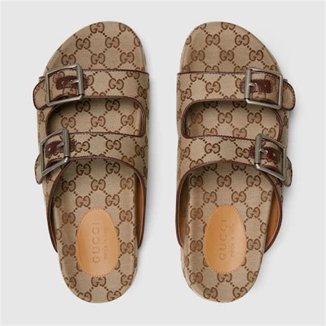 gucci slide sandal with straps|gucci slides outlet.